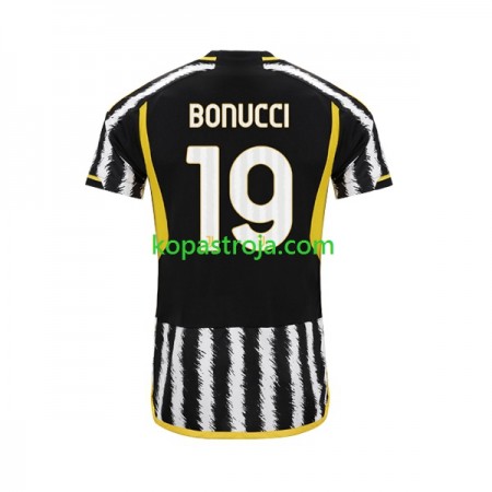 Billiga Fotbollströjor Juventus Leonardo Bonucci 19 Hemma tröja 2023/24 Kortärmad